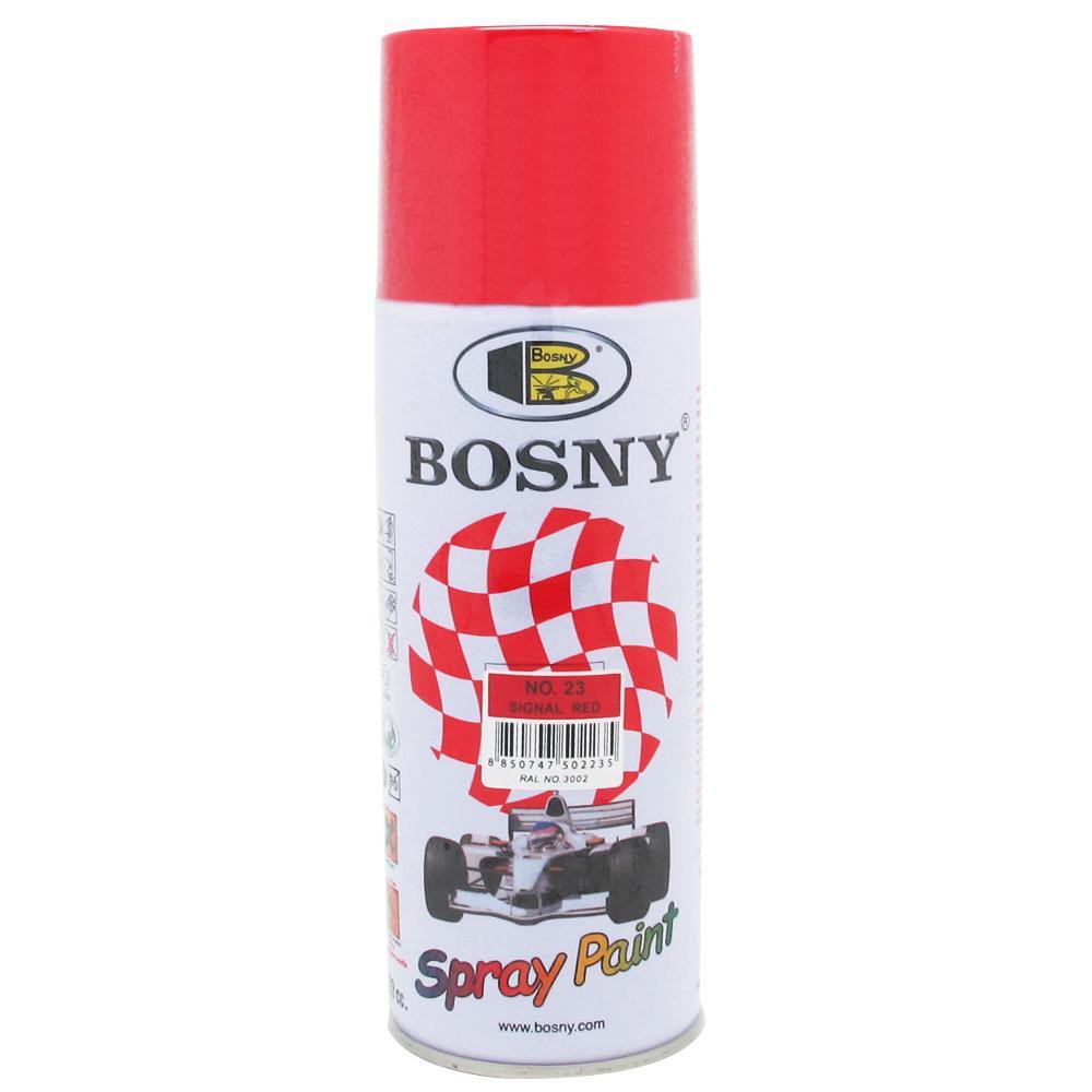 Bosny 23 Signal Red : Spray Paint 400CC | Shopee Philippines