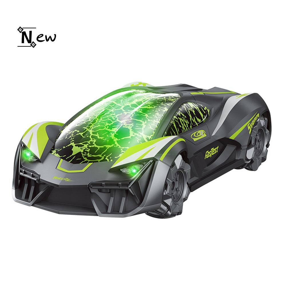 Remote Control Stunt Car Toy With Cool Lights 4WD High-speed 360 ...