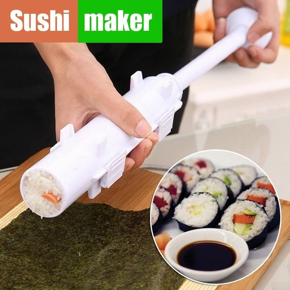 N//H Sushi Rice Making Tool Sushi Maker Kit 10pcs DIY Sushi Tool Set Triangle//Coeur//Round//Square Sushi Maker Mold Set Sushi Rolls Rice Cake Roll Mould