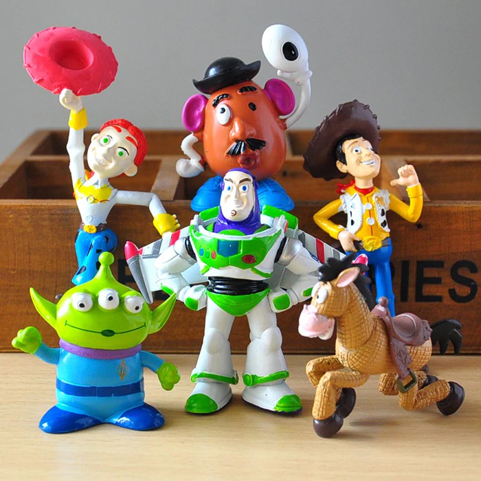 buzz and woody potato heads