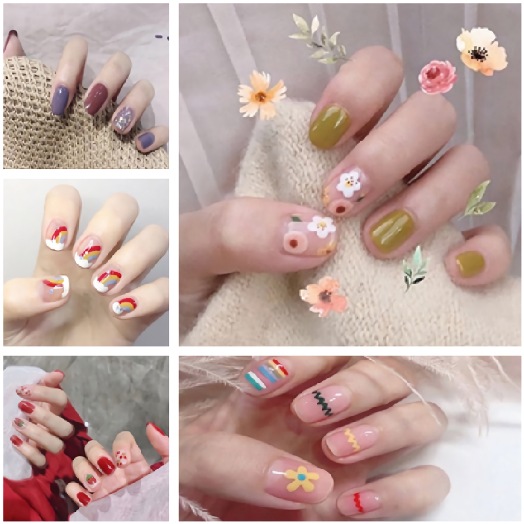 flower nail transfers