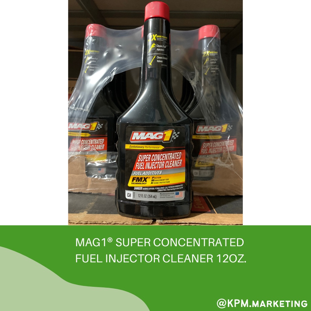 MAG 1 Super Concentrated Fuel Injector Cleaner 12oz PN147 Shopee