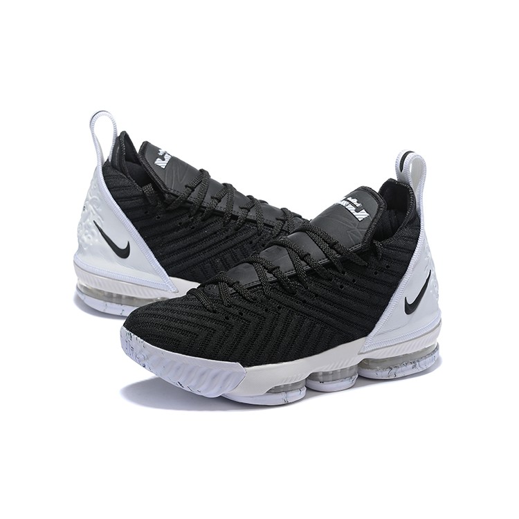 lebron 16 black and white