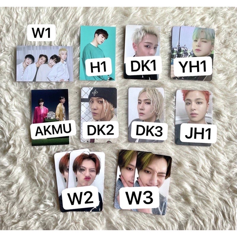 BULK IKON OFFICIAL PHOTOCARD (YH1, DK1, DK3, H1) Shopee Philippines