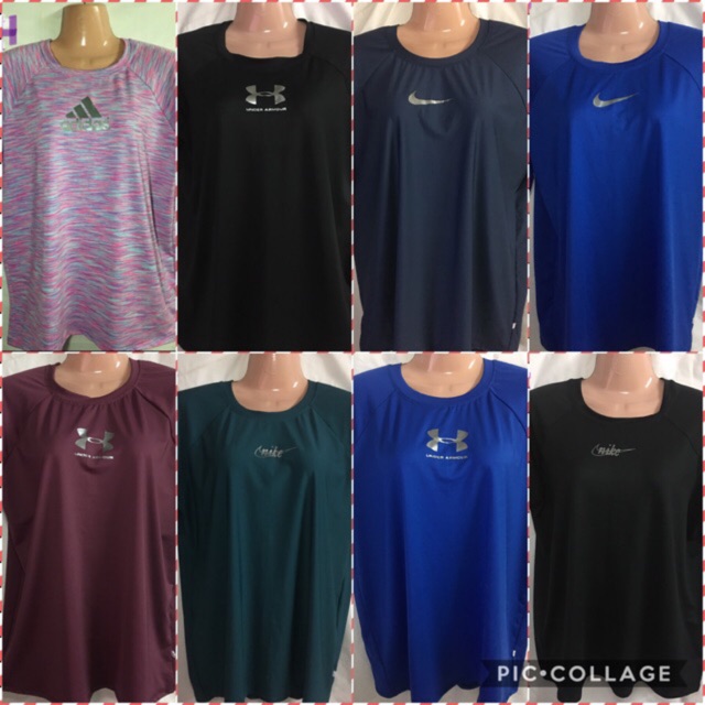 plus size dri fit shirts