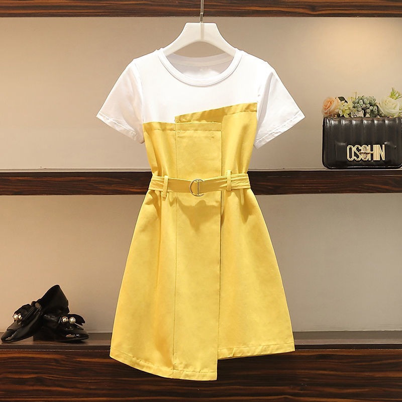 yellow plus size clothing