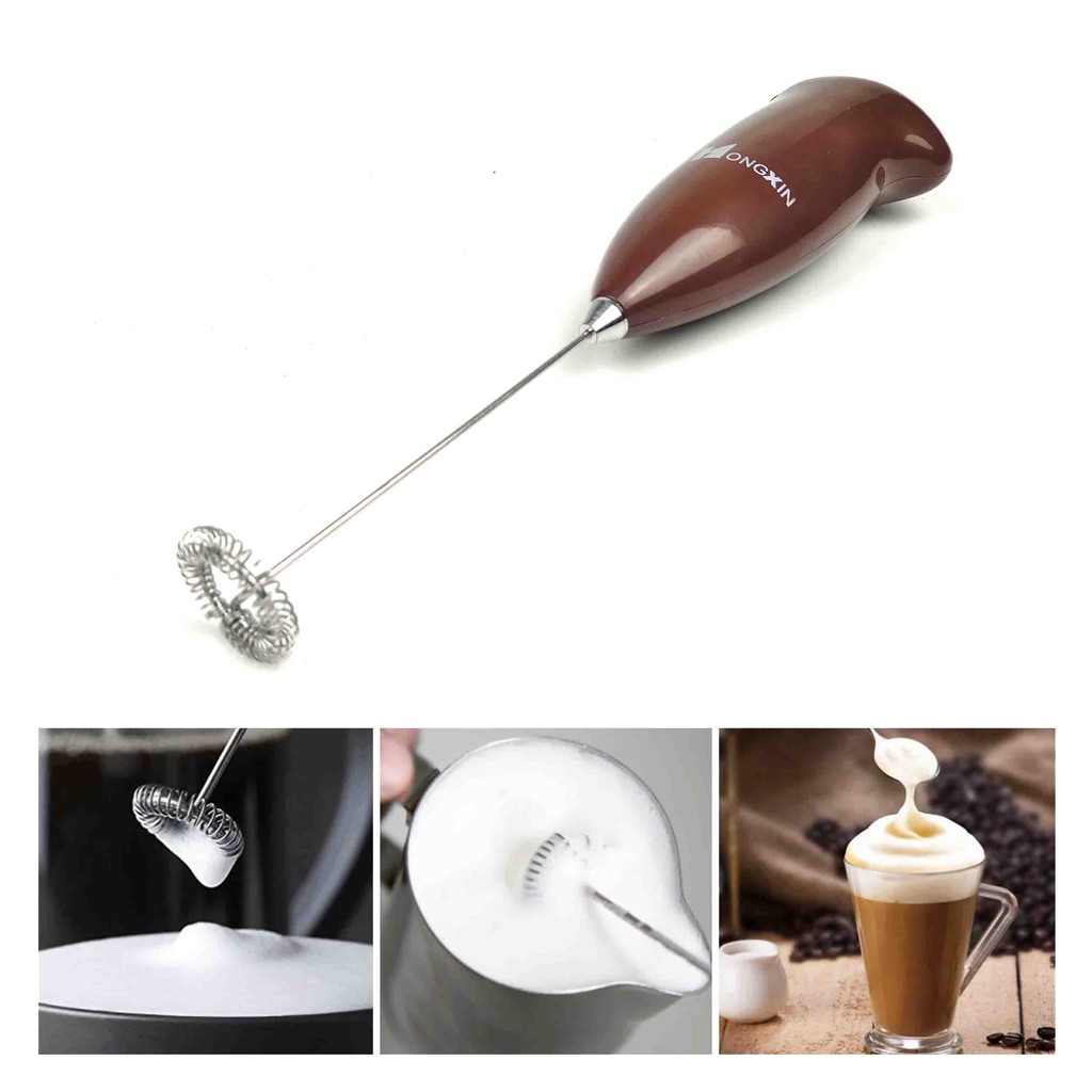 Mini Electric Whisk Mixer Stirrer Steel Hand Drill Mixer Shopee
