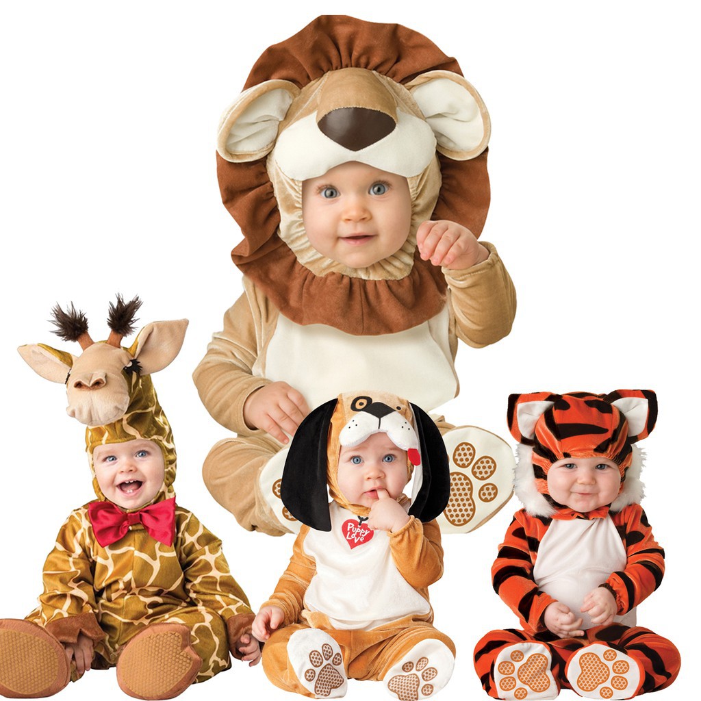 Baby Animal Costume Lion unicorn Onesie 