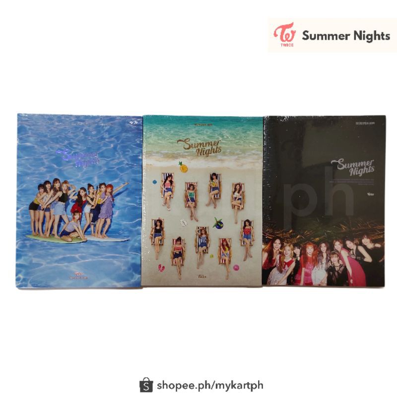 Twice Summer Nights The 2nd Special Album Sealed Shopee Philippines