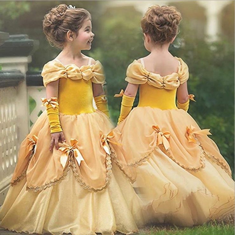 belle yellow gown