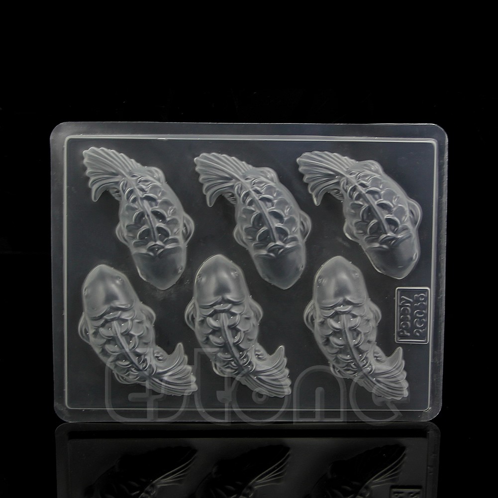 Bst Ready Stock 3d Fish Plastic Cake Chocolate Mould Jelly Handmade Mold Diy Shopee Philippines