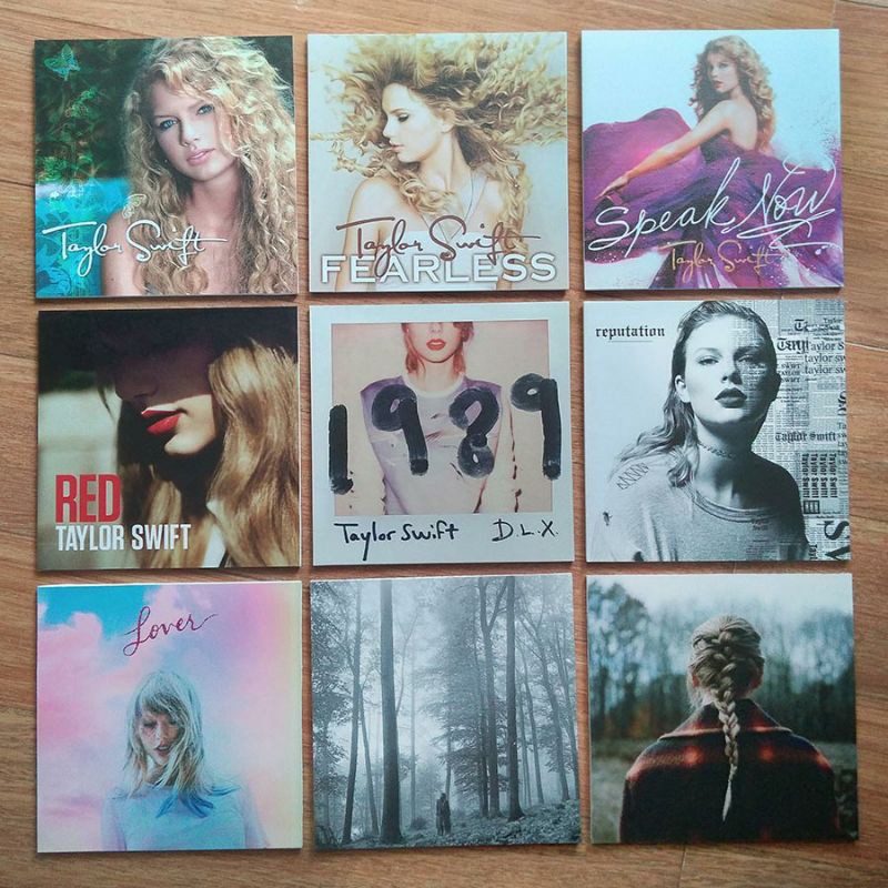 Taylor Swift Single/Album Covers (Vinyl-Style) [UV Print on Sintra