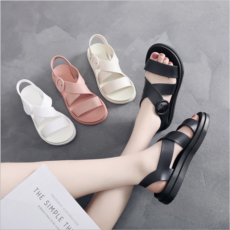 DX COD #097 Flat Sandals KOREAN FASHION SANDALS FOR WOMEN | Shopee ...