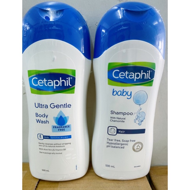 gentle body wash and shampoo