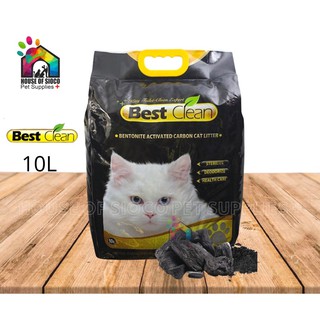 Best Clean Bentonite Activated Carbon Cat Litter 10L