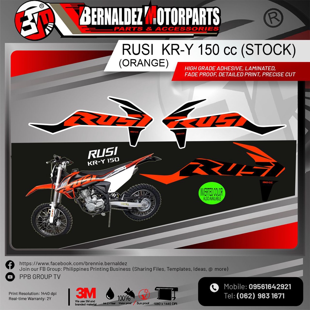 rusi sticker design