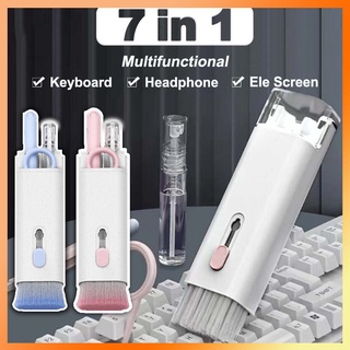 7-in-1 Computer Keyboard Cleaner Brush Kit Earphone Cleaning Pen For Headset Keyboard Cleaning Tools