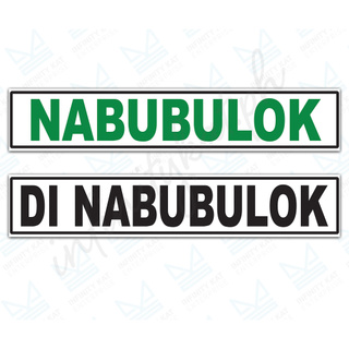 Nabubulok at Di Nabubulok on 3M Sticker Laminated Waterproof/2x12 ...