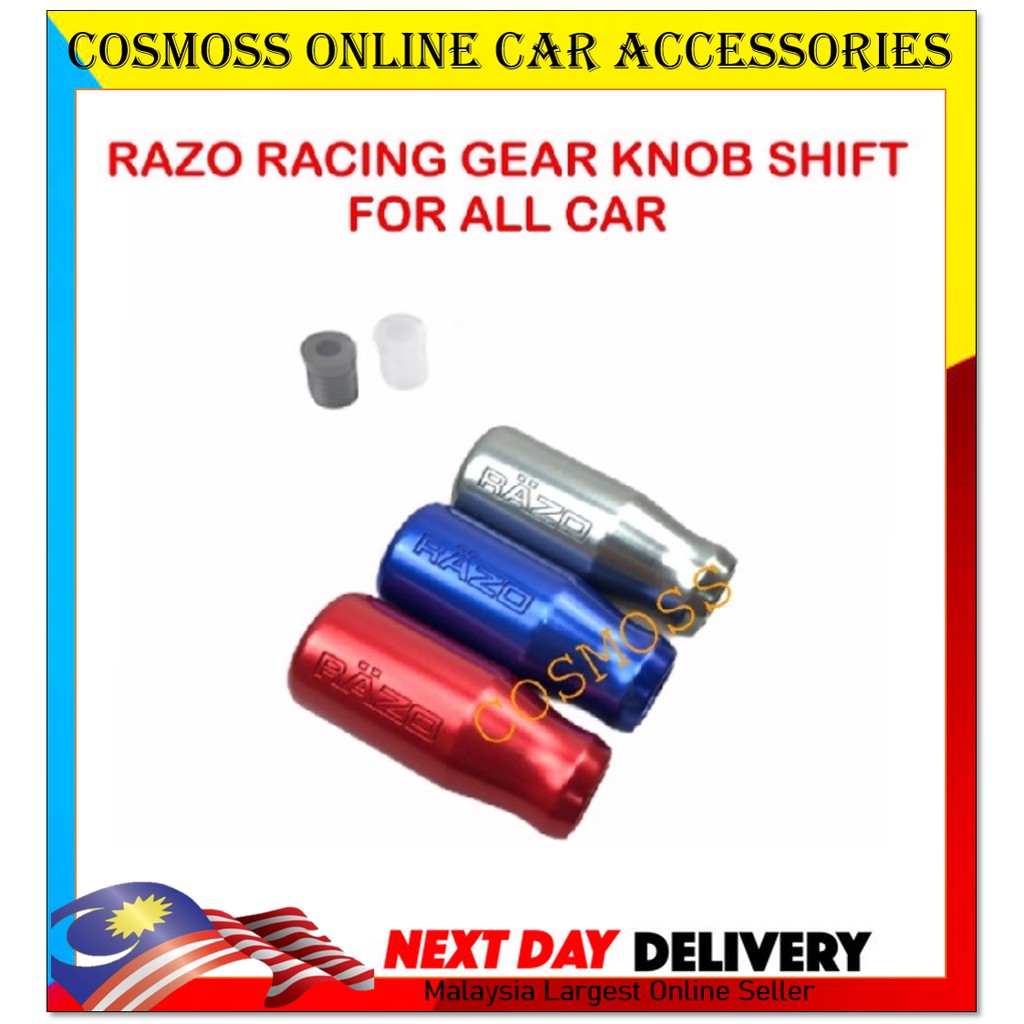 RAZO Car Racing Gear Shift Knob Auto Shifter Lever Knob Universal for