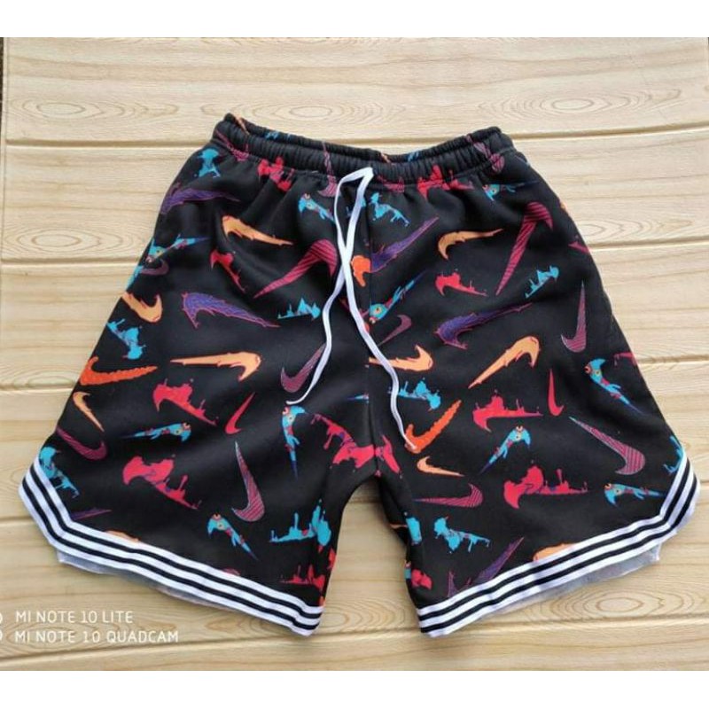 jersey jogger shorts