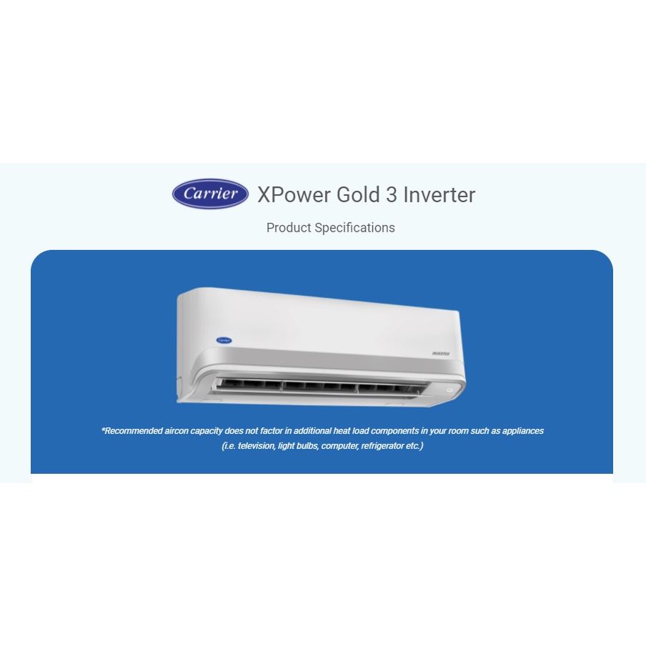 carrier-xpower-gold-3-2-0hp-split-type-inverter-presyo-63-700