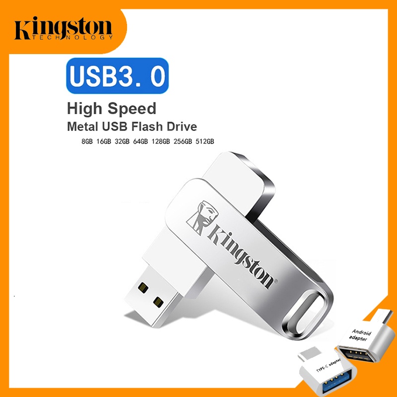 Kingston Flash Memory Driver 8gb 16gb 32gb 64gb USB3.0 Stick 128gb