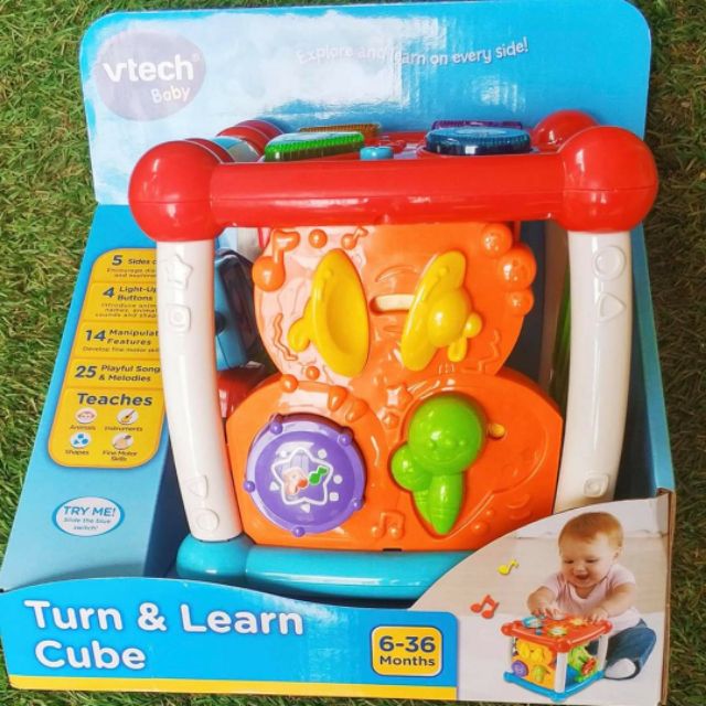 vtech turn & learn cube