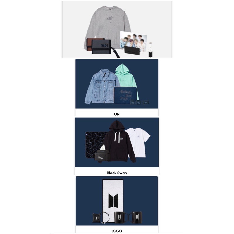 Bts pop up store prices