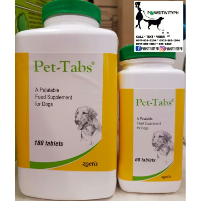 pet tabs 60 tablets