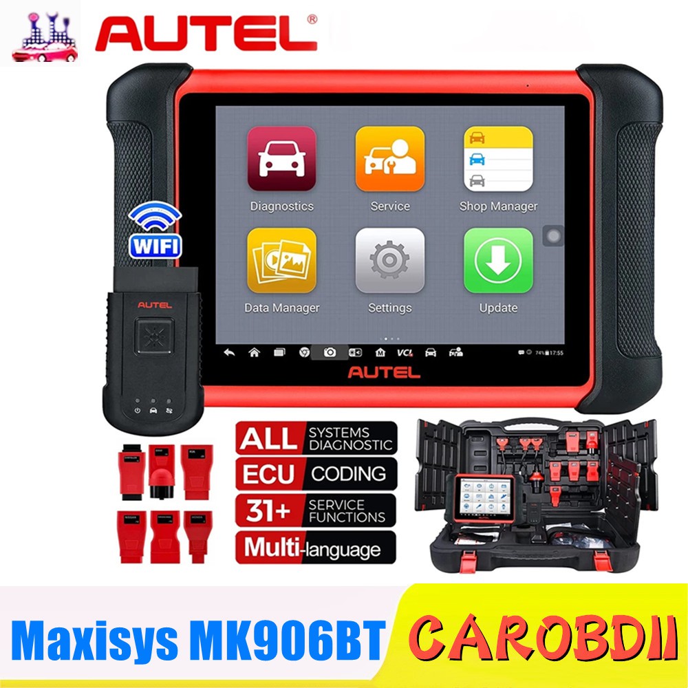 Autel MaxiCOM MK906BT Enhanced ECU Coding + Active Test+OE-Level Full ...