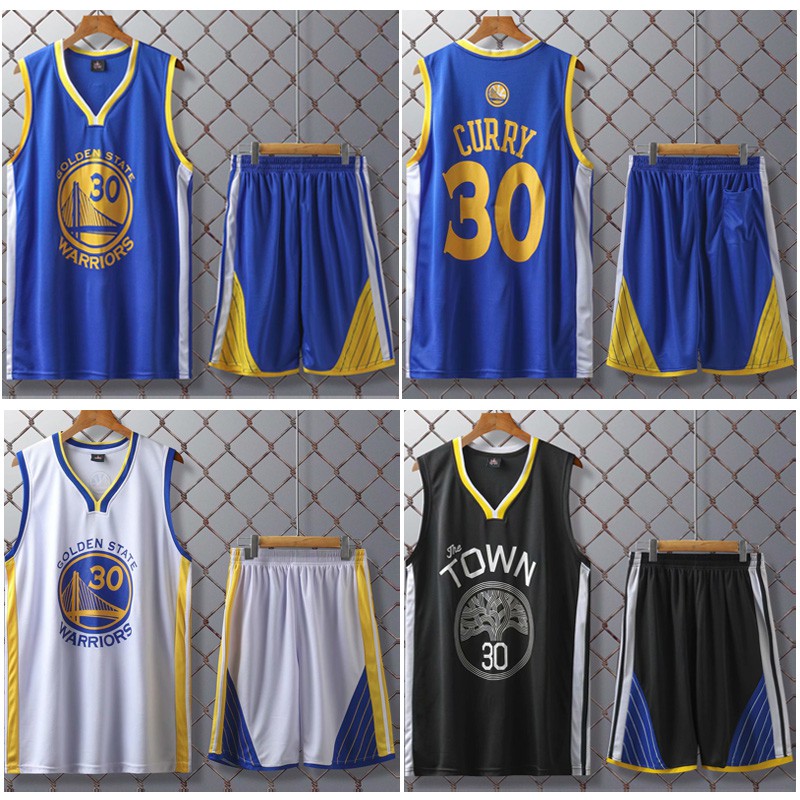 golden state warriors jersey and shorts