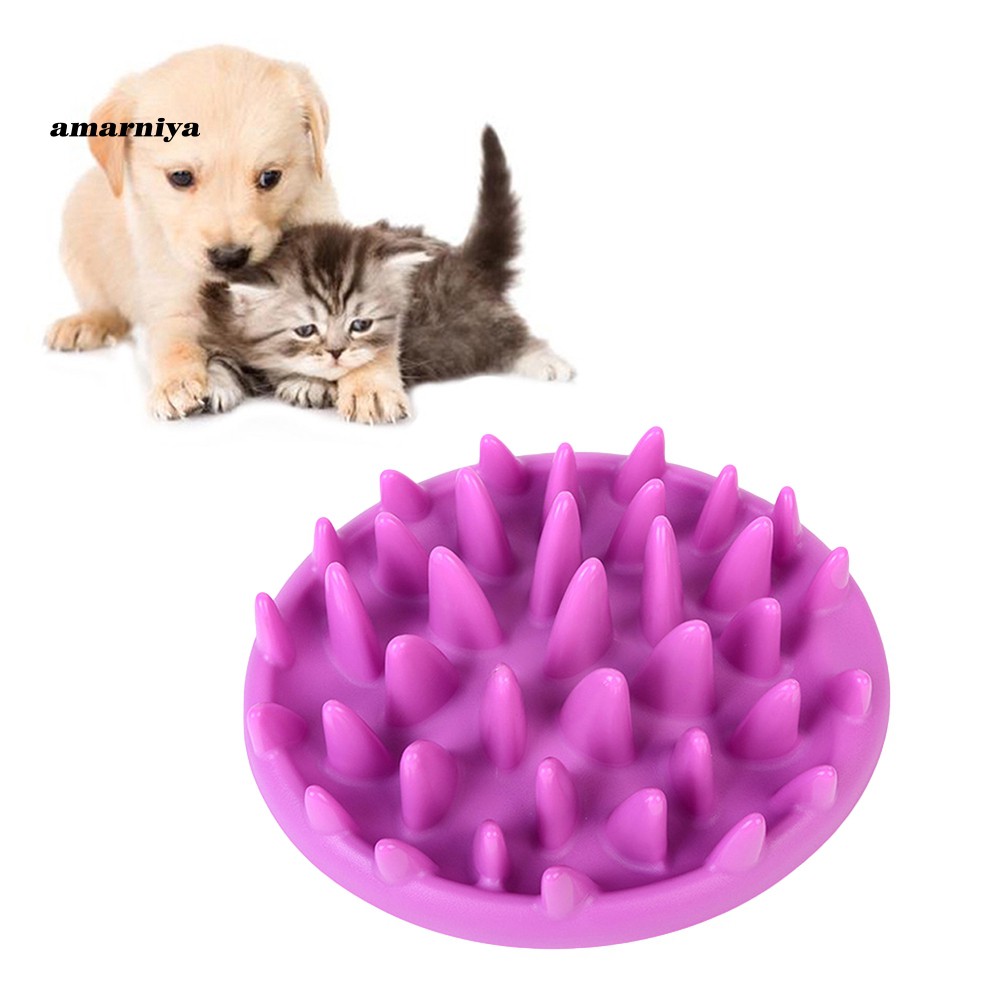 Ama Pet Dog Cat Puppy Slow Feeder Food Storage Bowl Anti Choking