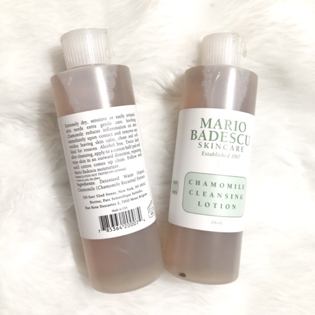 mario badescu chamomile cleansing lotion