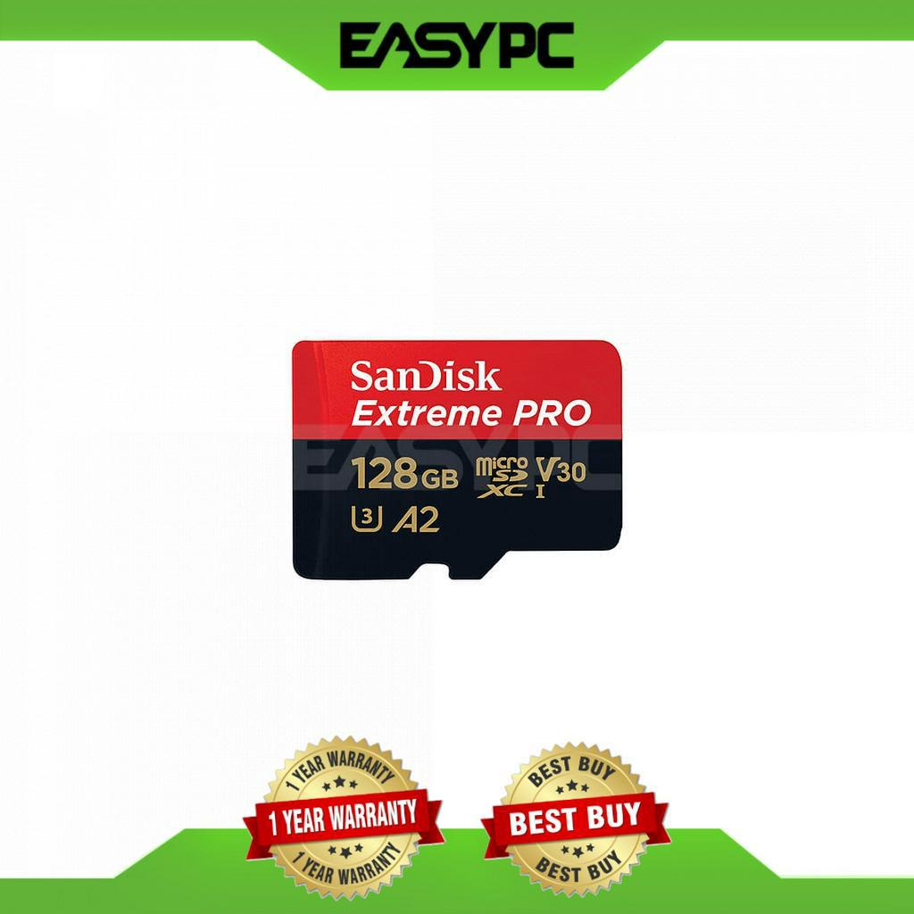 Sandisk Extreme Pro SDSQXCY-128G-GN6MA 128gb A2 MicroSD | Shopee ...