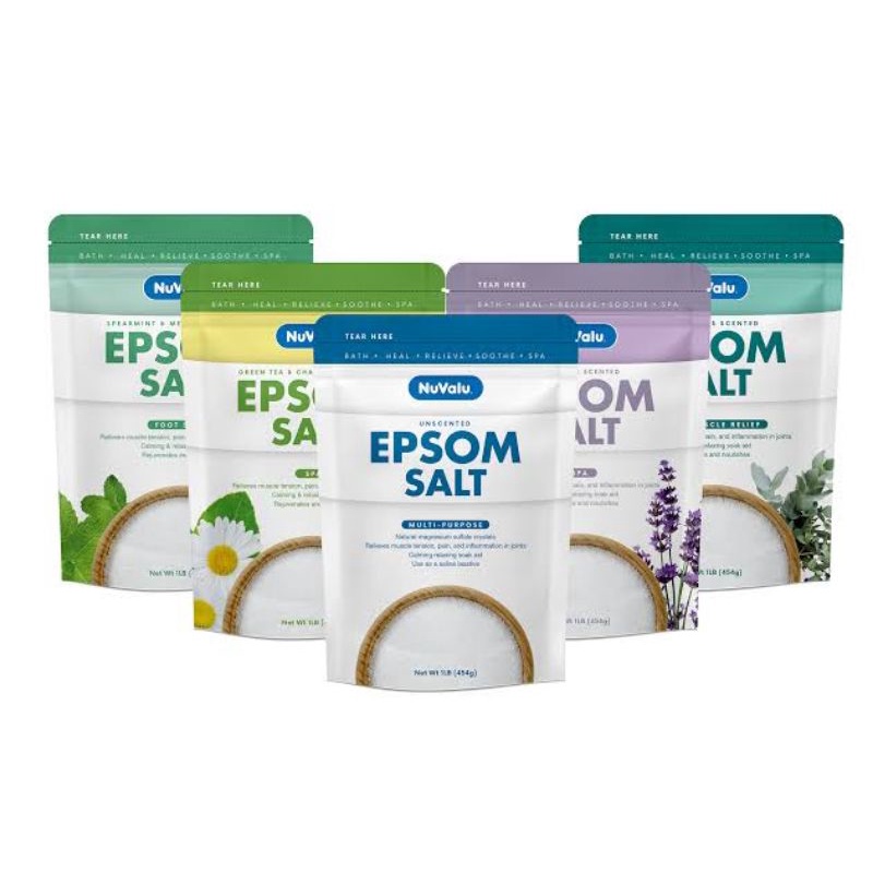 Epsom Salt Magnesium Sulfate Laxative or Epsom Foot Soak Relax Calming