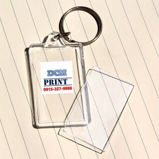 50pc Acrylic Rectangle blank keychain Shopee Philippines