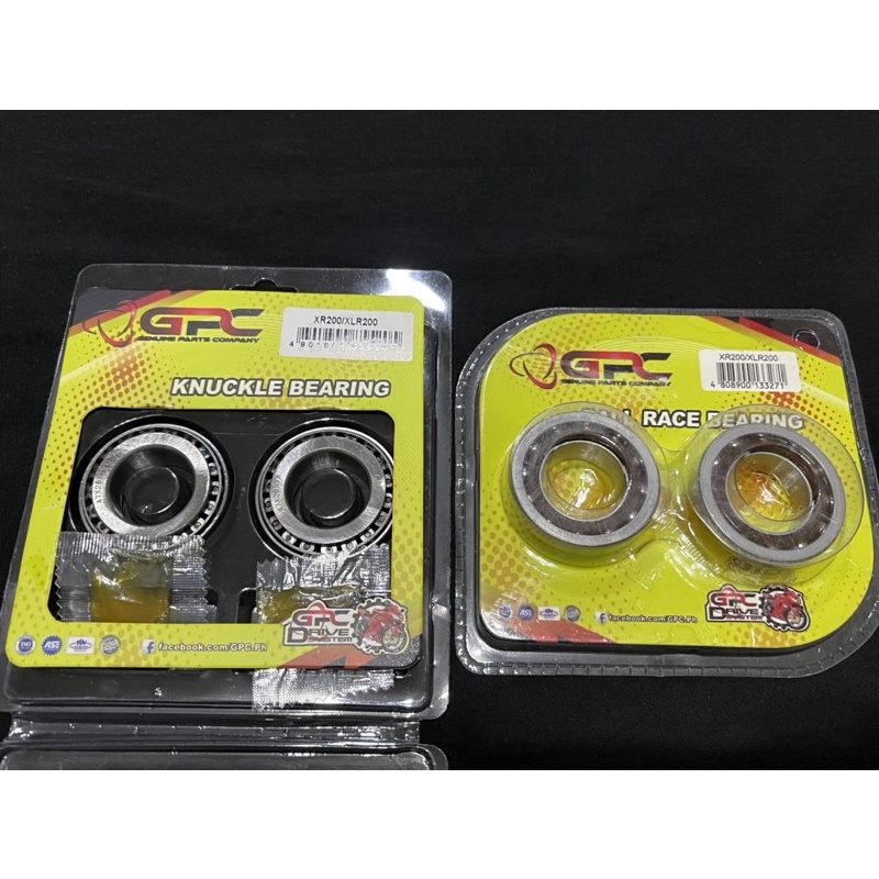 BALL RACE KNUCKLE BEARING SET Honda XR200 XLR200 Xr150 Xr125 Crf150