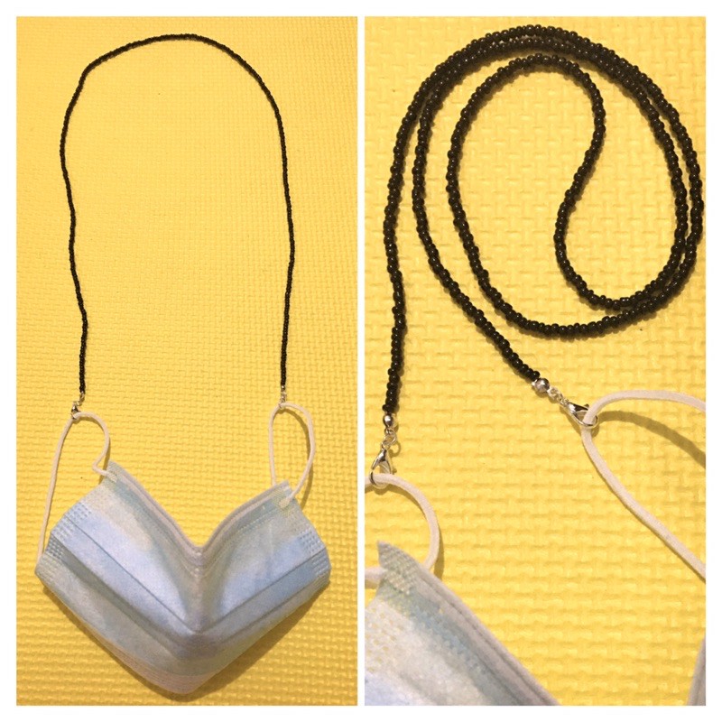 Personalized FaceMask Lanyard Beaded (With Or Without Name) Shopee