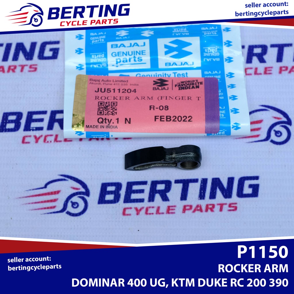 ROCKER ARM Dominar 400 UG KTM Duke 200 390 RC 200 390 Genuine JU511204 ...