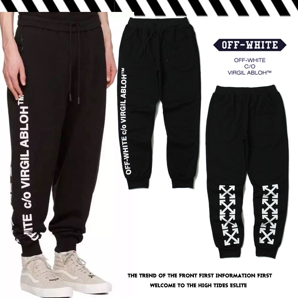 off white joggers mens