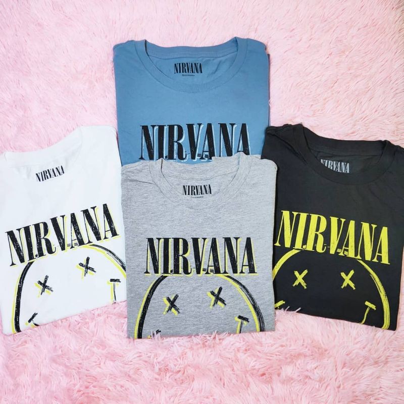 nirvana green shirt