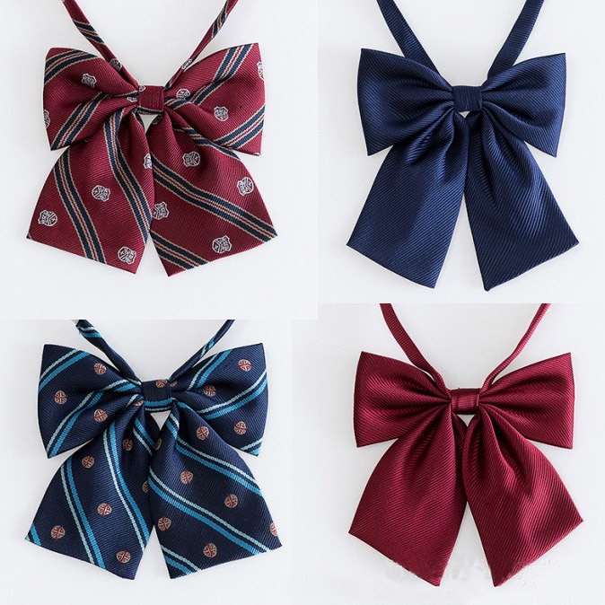 YFGNT4531 JK Uniform Bow Tie Ribbon Business College High School