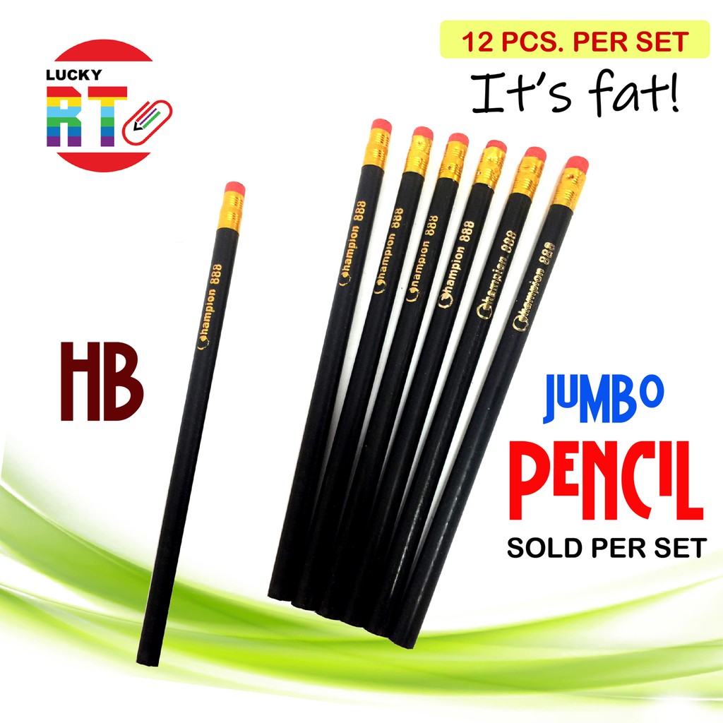 BLACK PENCIL 12PCS XL school office supplies Shopee Philippines