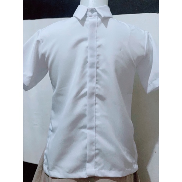 Pure White School Uniform Cover Botton (Katrina) | Shopee Philippines