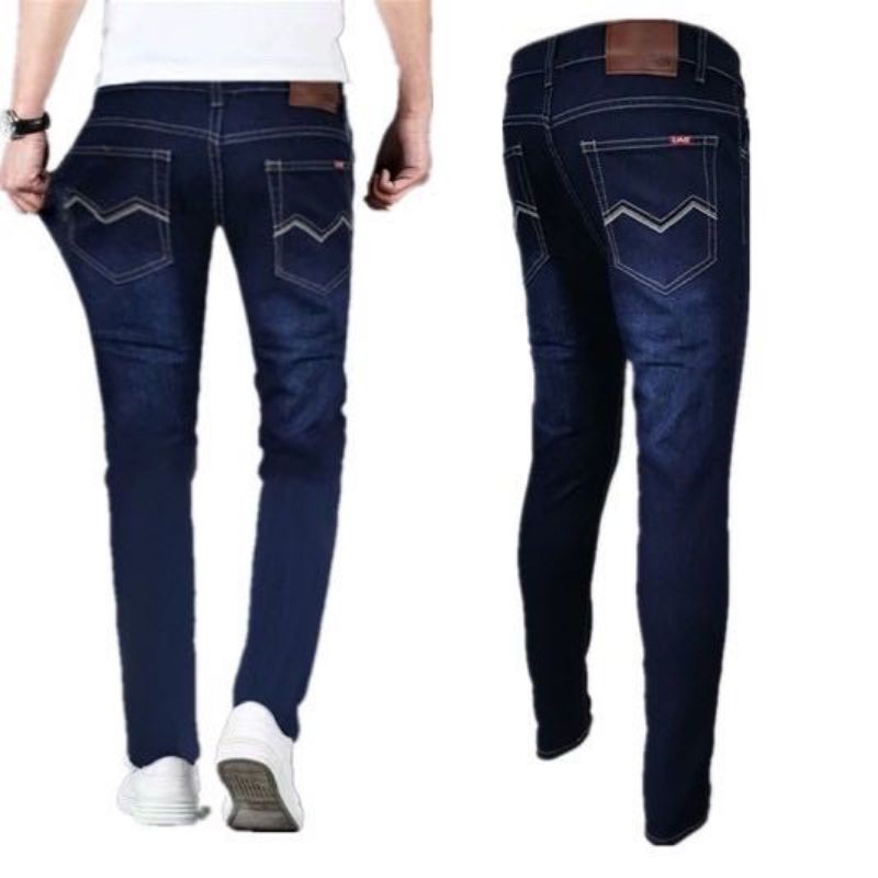 1833 maong pants for men Men's Jeans Black Cotton Denim Comfort
