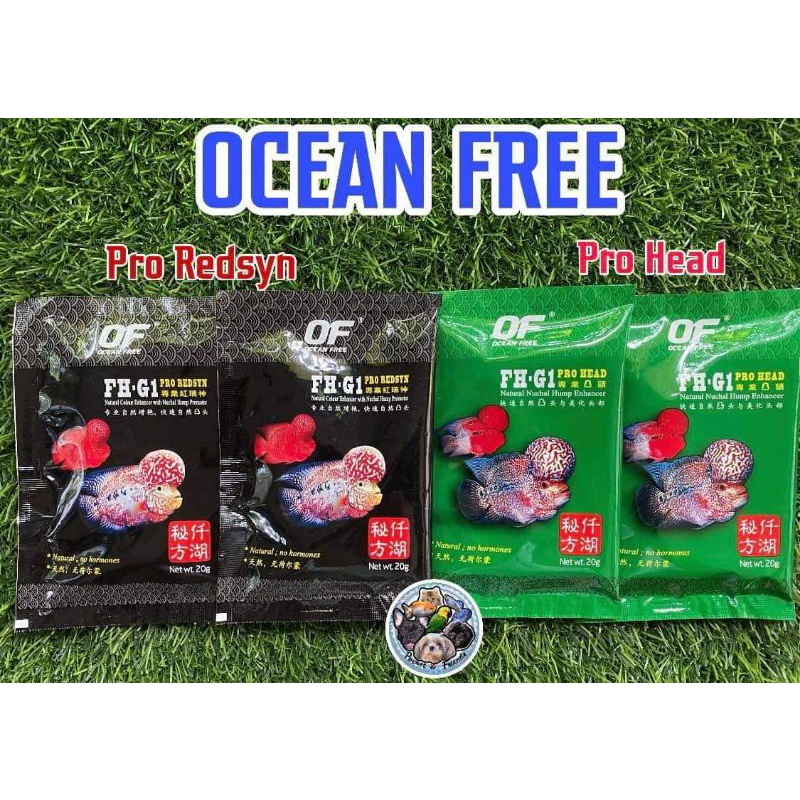 Ocean Free XO Flowerhorn Food Sachet 25g pack Shopee Philippines