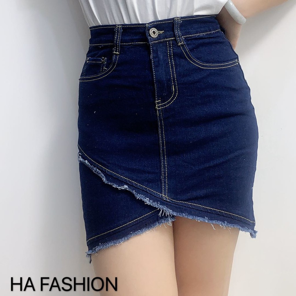 shopee denim skirt