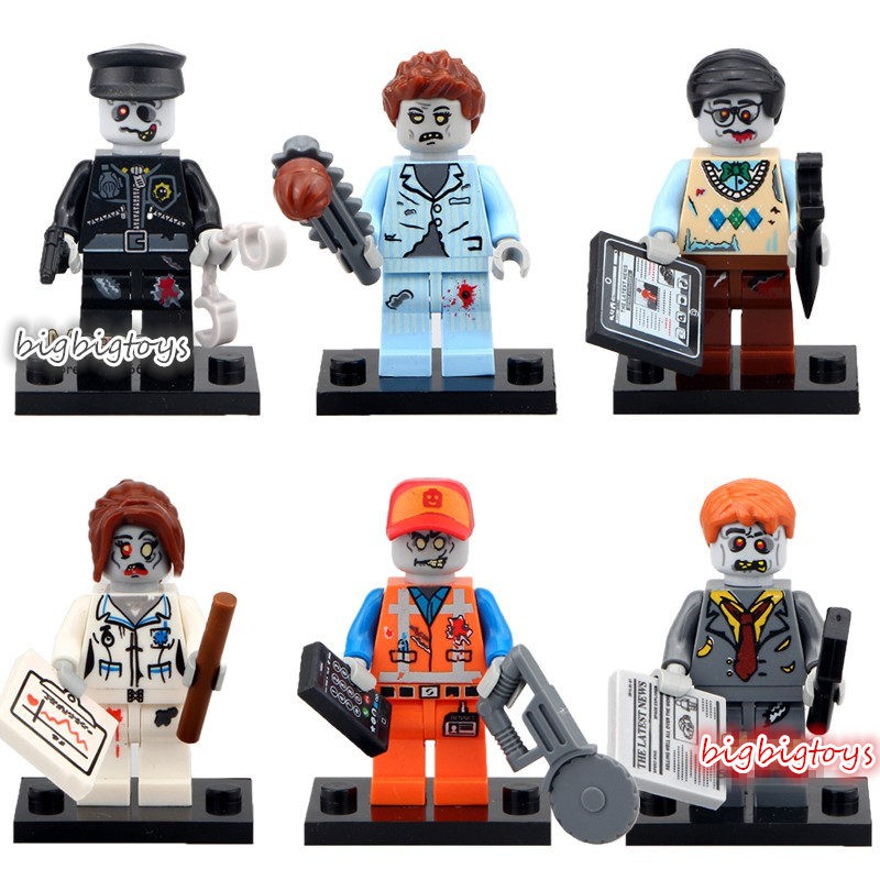 lego zombie minifigures