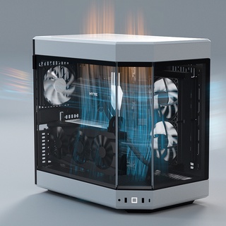 Hyte Y60 Dual Chamber White Black ATX Case | Shopee Philippines