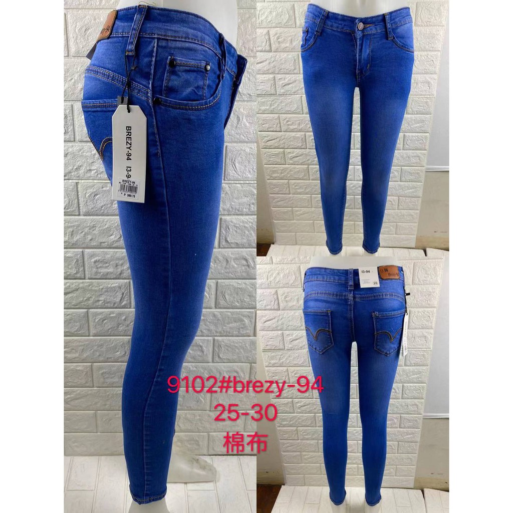 blue jeans stretch